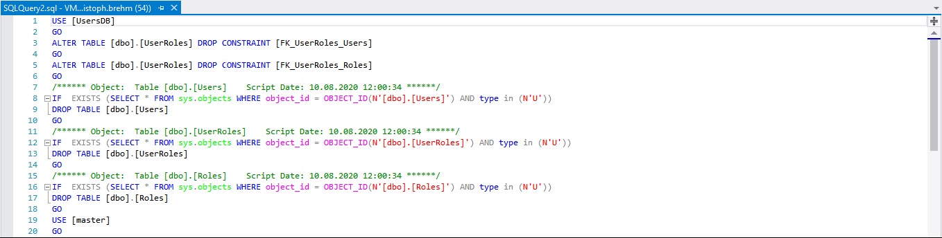 SQL DB export 05